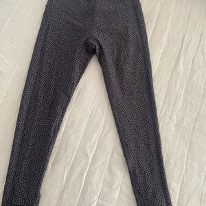 Calia Black and Gray Polka Dot Leggings